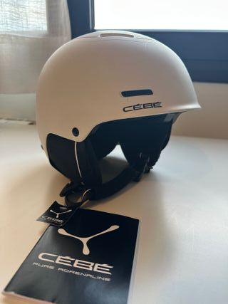 Casco de esquí Cébé blanco