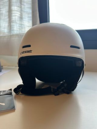 Casco de esquí Cébé blanco
