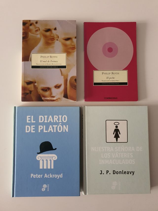 Lote Philip Roth + 2