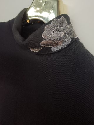 Elegante conjunto negro. 