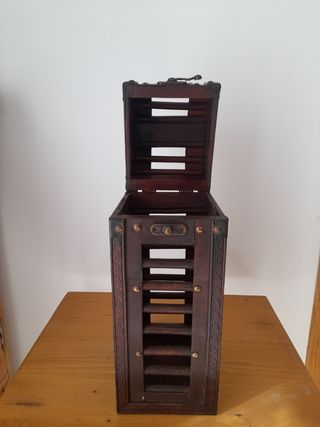 Scatola in legno per bottiglie