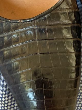 MOLASCHI Scarpe Donna Coccodrillo Marrone