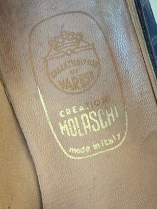 MOLASCHI Scarpe Donna Coccodrillo Marrone