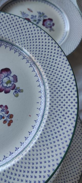 6 Piatti England 1860