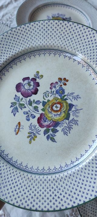 6 Piatti England 1860