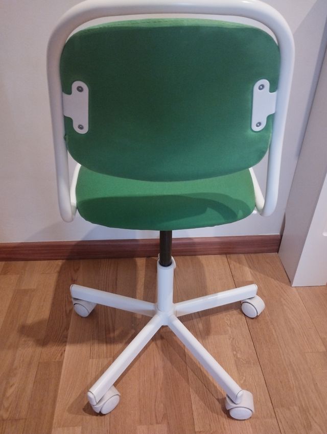 Silla de escritorio infantil verde