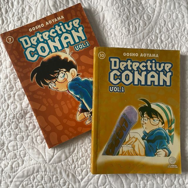 Detective Conan Vol. 1 tomos 7 y 10