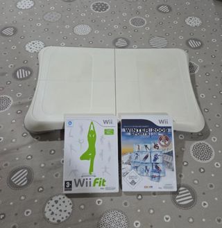 Wii negra + Tabla + Juegos