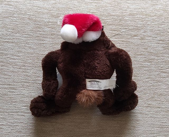 PELUCHE TAZ PAPÁ NOEL LOONEY TUNES