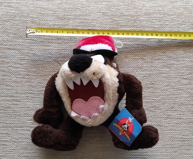 PELUCHE TAZ PAPÁ NOEL LOONEY TUNES