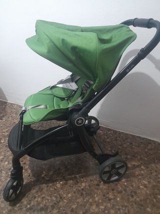 Silla paseo de bebé verde