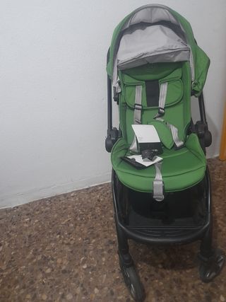 Silla paseo de bebé verde
