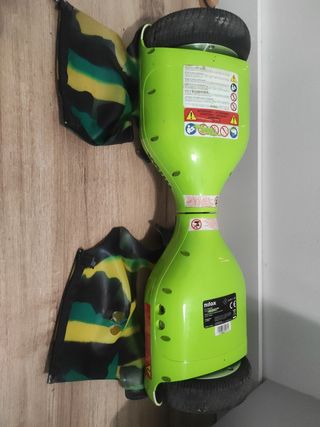 Hoverboard Verde Nilox con protector y silla
