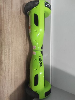 Hoverboard Verde Nilox con protector y silla