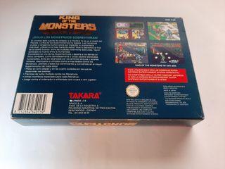 King of monsters Spaco snes ESP snk