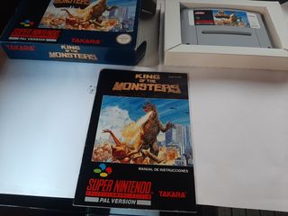 King of monsters Spaco snes ESP snk