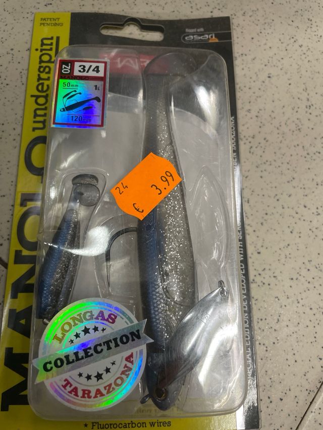 Señuelo Hart Manolo Underspin 3/4 OZ 50mm,120mm.