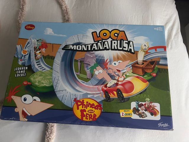 Loca Montaña Rusa Phineas y Ferb
