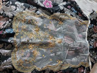 Traje de Fallera 1956 Negro y Dorado