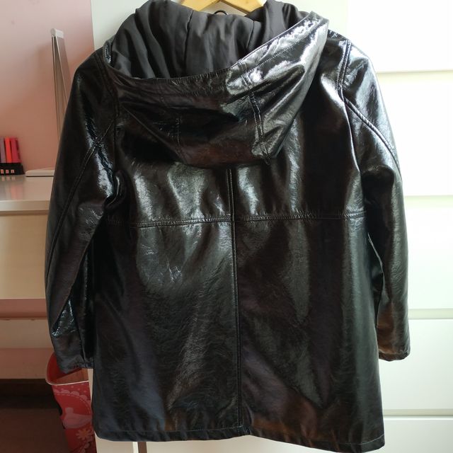 Abrigo niña Zara Negro