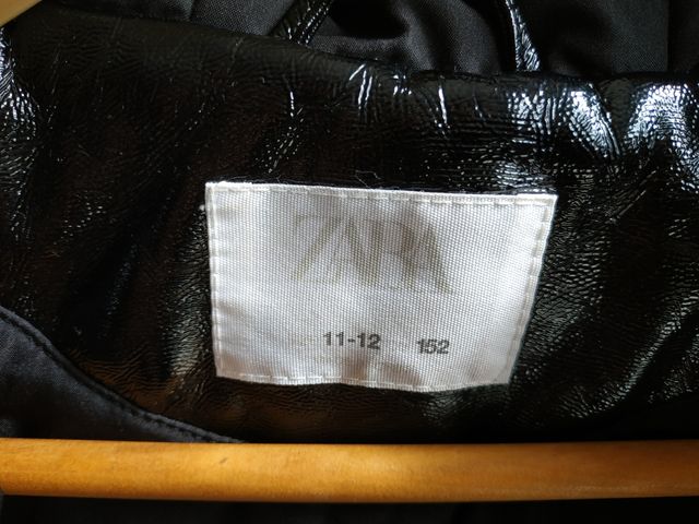 Abrigo niña Zara Negro