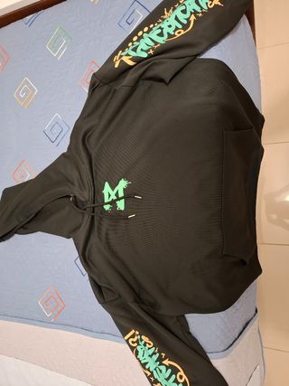 Sudadera Ekko Arcane Negra y Verde