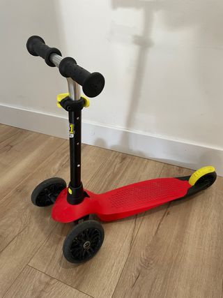 Patin infantil 3 ruedas rojo
