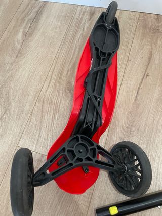 Patin infantil 3 ruedas rojo