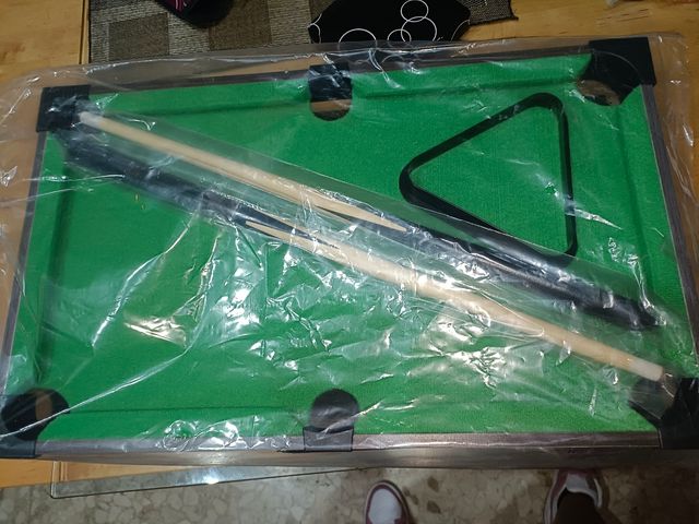 Mesa de billar de sobremesa