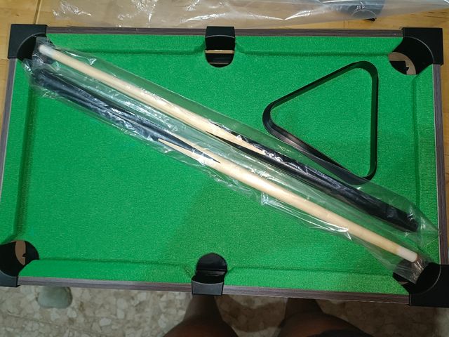 Mesa de billar de sobremesa