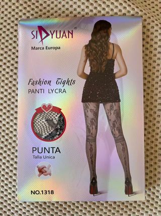 Pantys  sexy de malla para mujer sensual Lencería