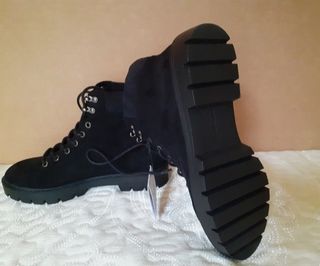 Botines Botas negras Bershka 