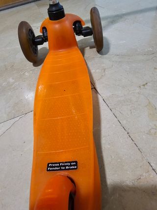 Patinete infantil Micro Mini Naranja