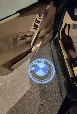 Luces LED Puerta Logo BMW