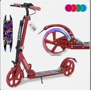 AREBOS Scooter patinete Cityroller hasta 100 k