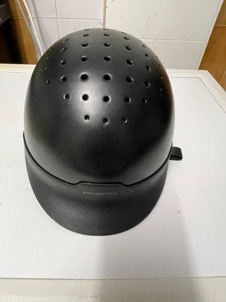 Casco de equitación negro. Niños 