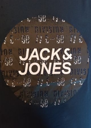 Camisetas Jack and Jones azul marino