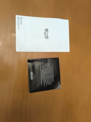 Manuales variados ps2, ps3, Nintendo ds lite...

