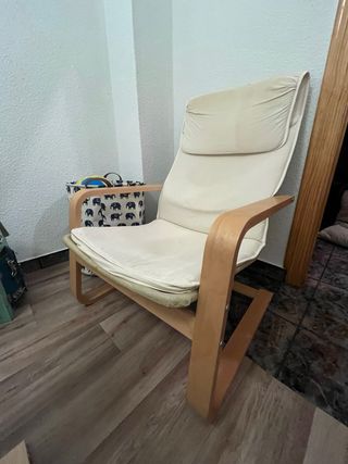 Sillón ARSUNDA Ikea Madera Beige