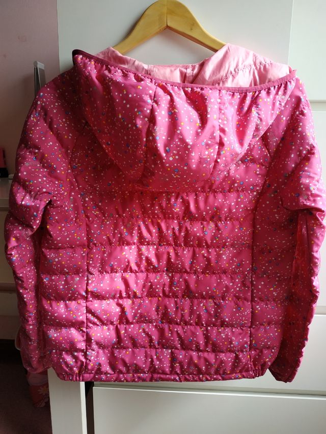 Cazadora niña estampada