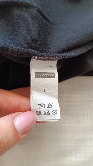 Maglia Goldenpoint nera e bianca