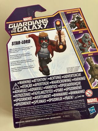 Figura Star-Lord Marvel Guardians Hasbro