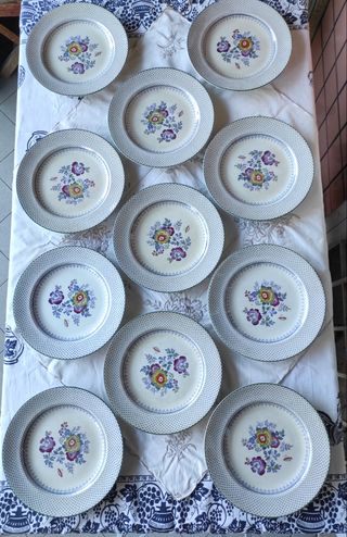 Servizio antico 22 piatti 1860