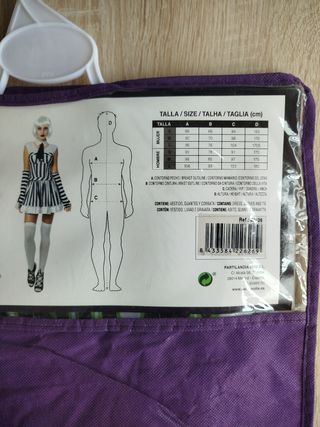 Disfraz Phantom Girl Talla M