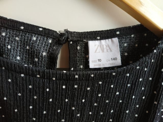 Mono niña Zara lunares