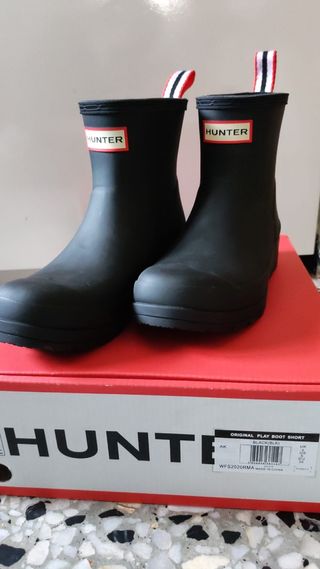 Botas Hunter Negras Talla 36