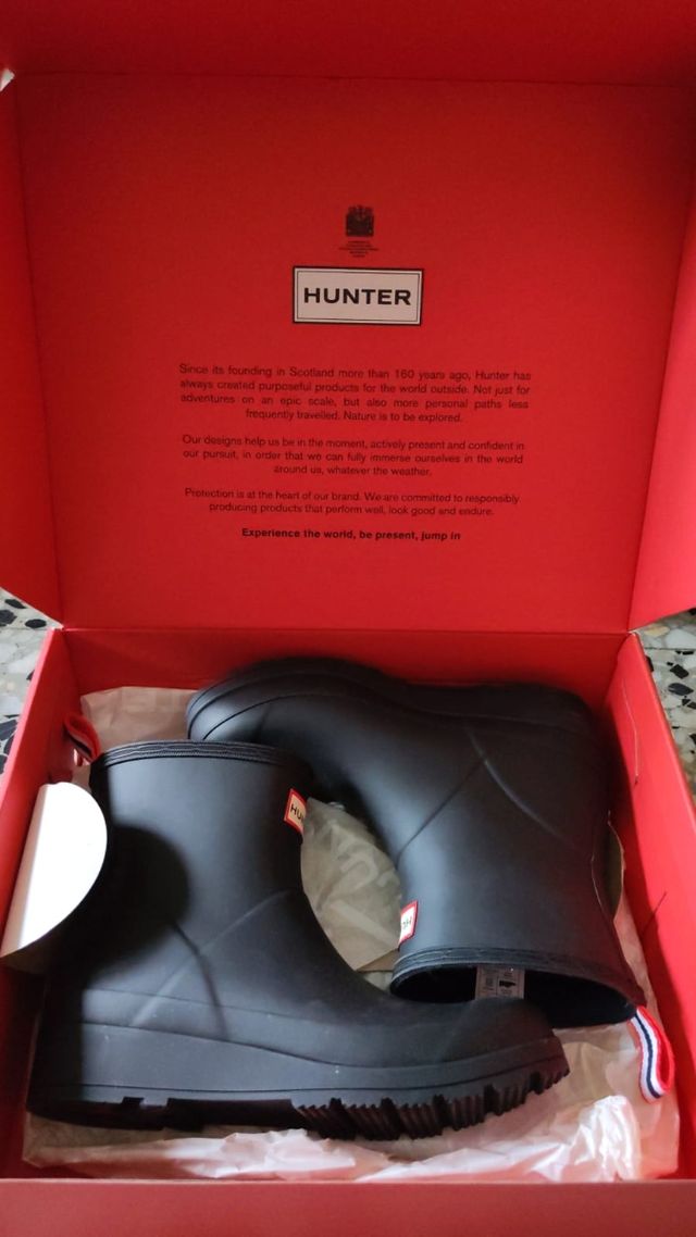 Botas Hunter Negras Talla 36