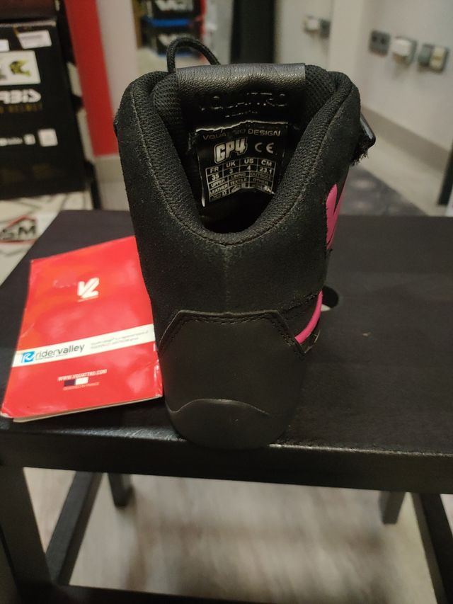 Botas de moto VQUATTRO GP4 impermeables número 35