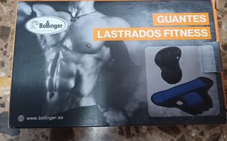 Guantes lastrados fitness.
Bollinger. 