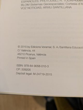 Geografía, 3 Eso